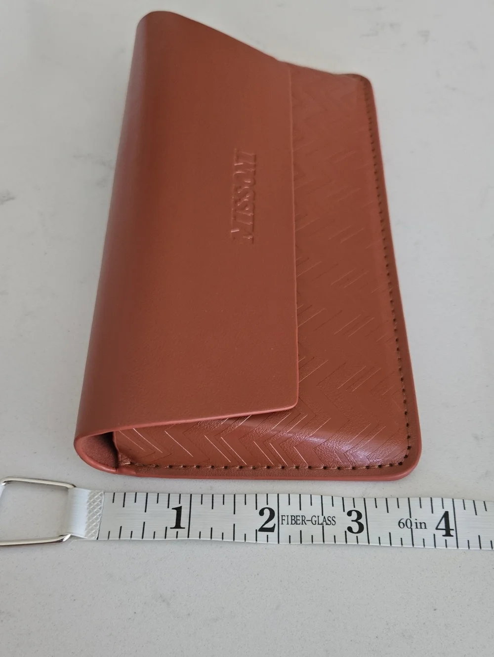 New Never Used Missoni Sunglasses Case Glasses Holder Trvl Dark Carmel Brown